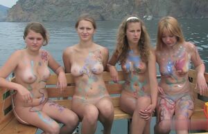 Naked Maidens on Boat total  # 1 nicer