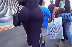 Massive Cock-squeezing Latina's Bootie
