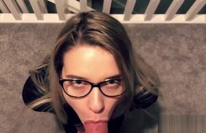 Epic Jizz flow after incredible oral